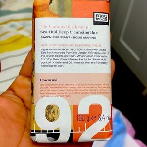 The famous Black Soap